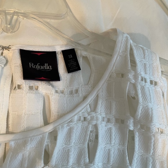 RAFAELLA White Sleeveless Dress - Picture 2 of 6